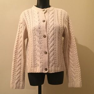 100% Wool Cardigan